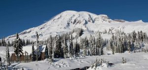 Winter at Mount Rainier